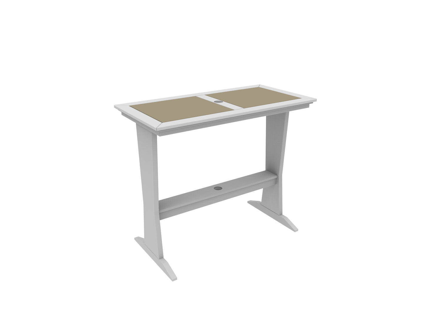 Seaside Casual Recycled Plastic SYM Pub Table (BAR HEIGHT) - LEAD TIME TO SHIP 4 TO 6 WEEKS