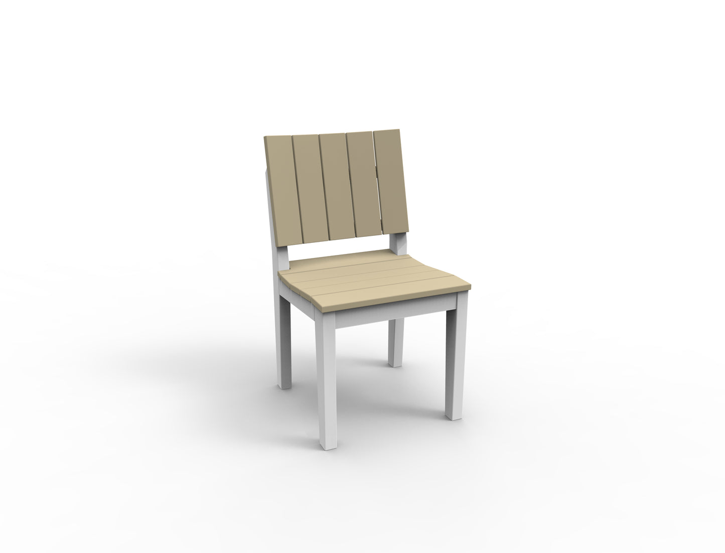 Seaside Casual Recycled Plastic MAD Dining Side Chair - LEAD TIME TO SHIP 2 TO 4 WEEKS
