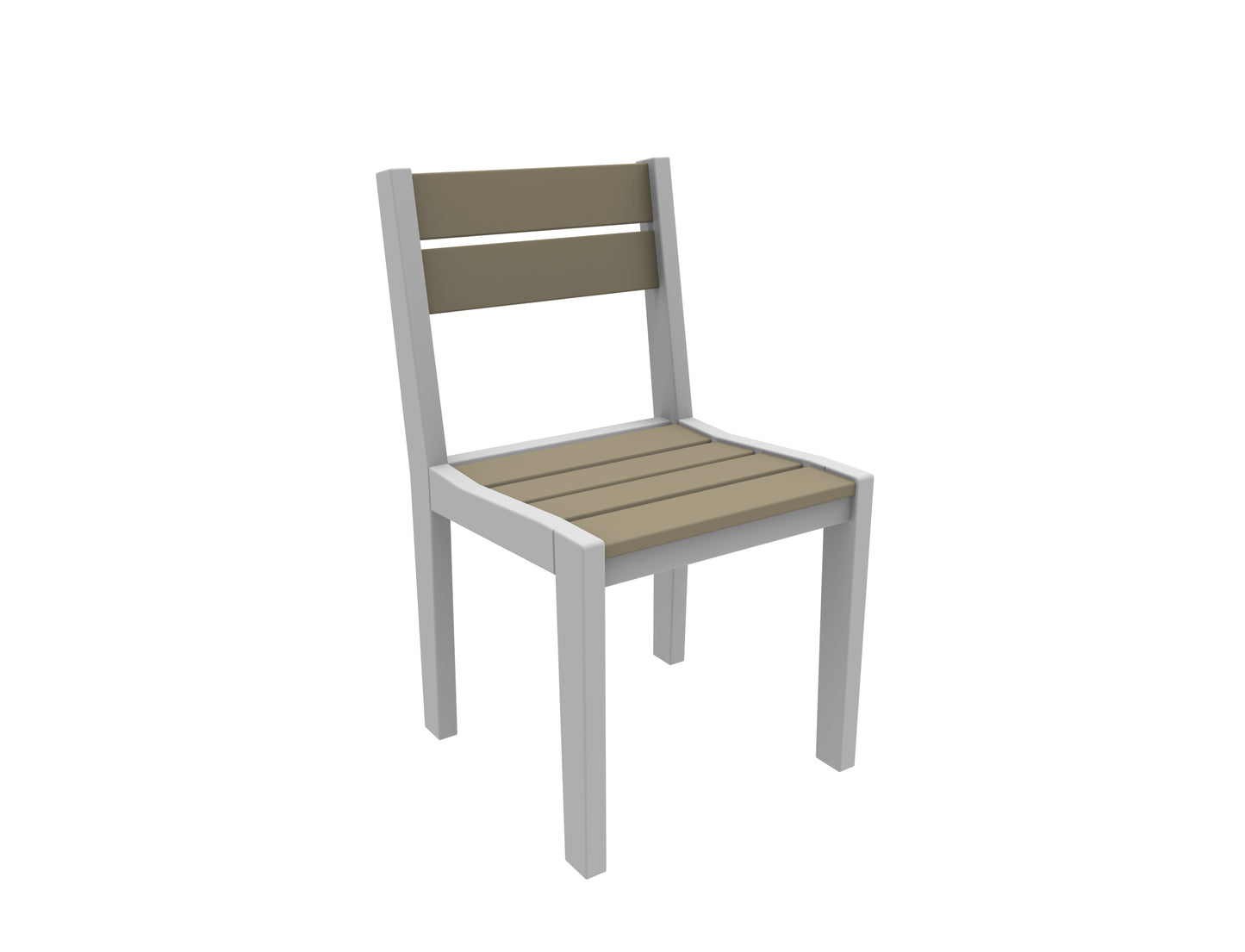 Seaside Casual Recycled Plastic Coastline Café Dining Chair - LEAD TIME TO SHIP 2 TO 4 WEEKS