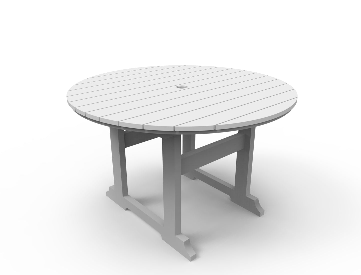 Seaside Casual Recycled Plastic Salem Dining Table 4' - LEAD TIME TO SHIP 2 TO 4 WEEKS