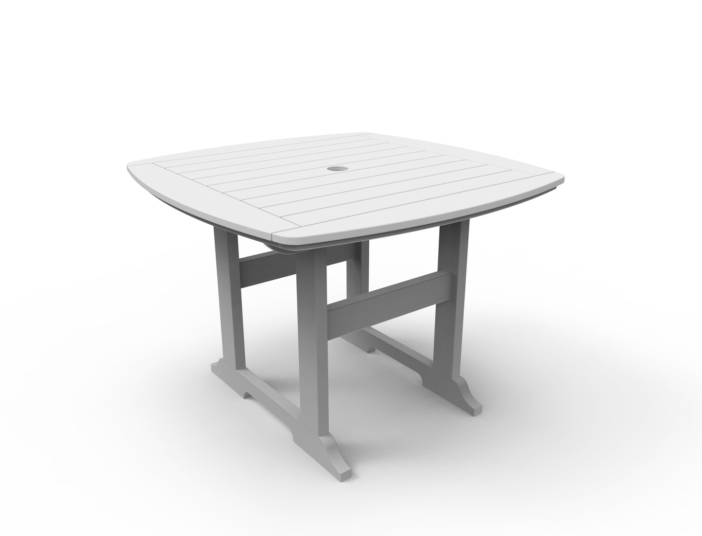 Seaside Casual Recycled Plastic Portsmouth Dining Table 42" x 42" - LEAD TIME TO SHIP 4 TO 6 WEEKS