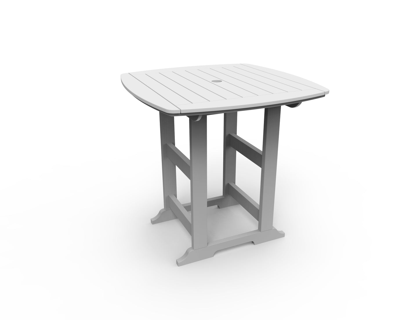 Seaside Casual Recycled Plastic Portsmouth Bar Table 42" x 42" (BAR HEIGHT) - LEAD TIME TO SHIP 2 TO 4 WEEKS