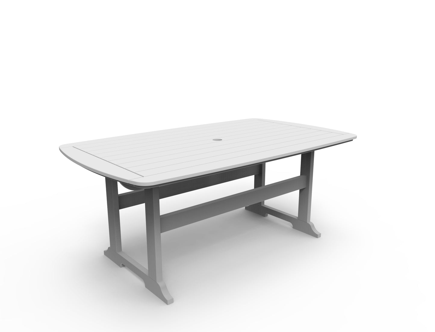 Seaside Casual Recycled Plastic Portsmouth Dining Table 42"x 72" - LEAD TIME TO SHIP 2 TO 4 WEEKS