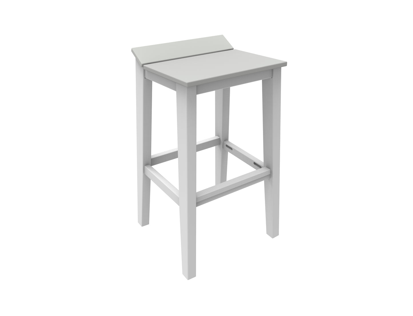 Seaside Casual Recycled Plastic SYM Bar Stool - LEAD TIME TO SHIP 4 TO 6 WEEKS