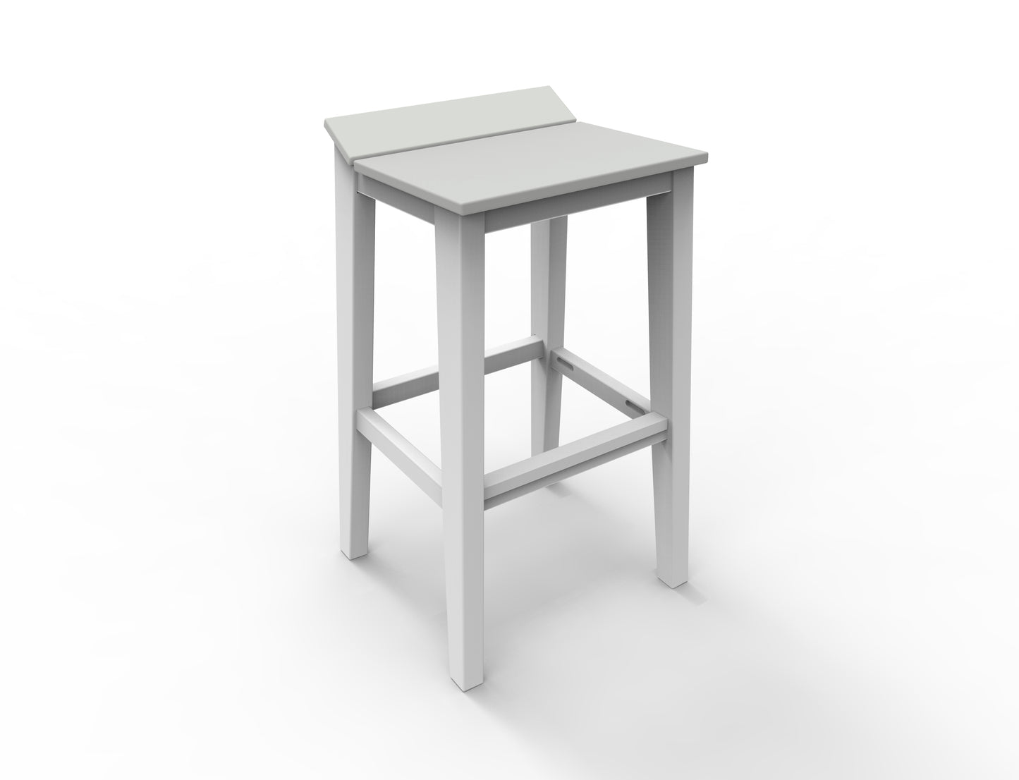 Seaside Casual Recycled Plastic SYM Bar Stool - LEAD TIME TO SHIP 4 TO 6 WEEKS