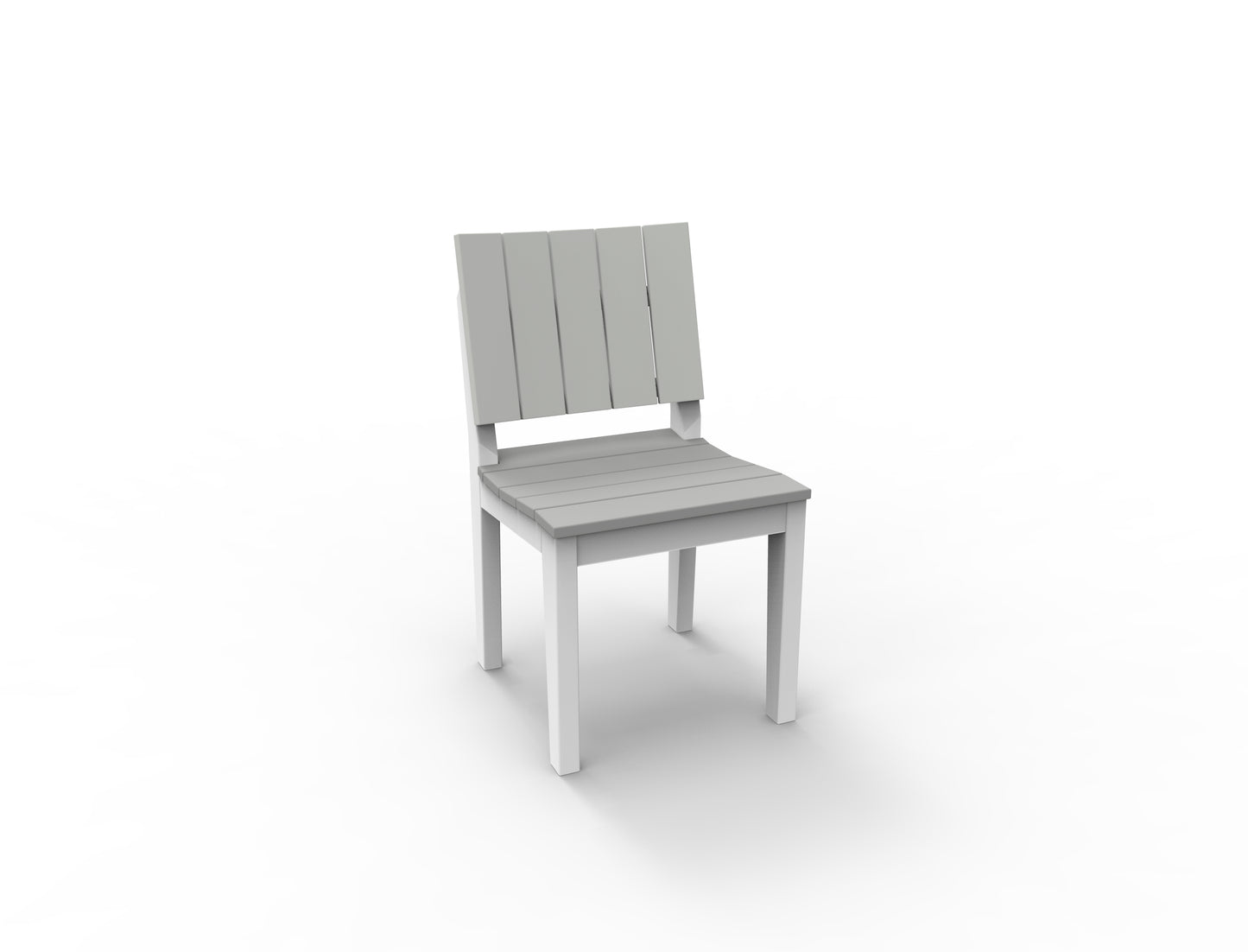 Seaside Casual Recycled Plastic MAD Dining Side Chair - LEAD TIME TO SHIP 2 TO 4 WEEKS