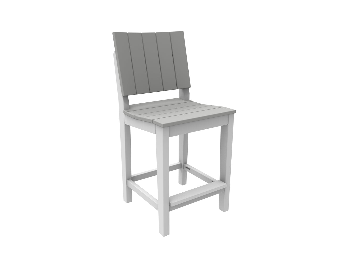 Seaside Casual Recycled Plastic MAD Balcony Side Chair (BAR HEIGHT) - LEAD TIME TO SHIP 2 TO 4 WEEKS