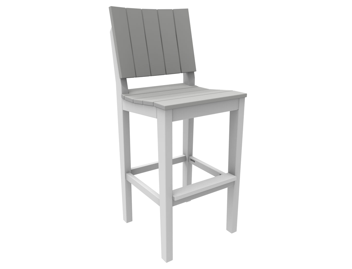 Seaside Casual Recycled Plastic MAD Bar Side Chair (BAR HEIGHT) - LEAD TIME TO SHIP 2 TO 4 WEEKS