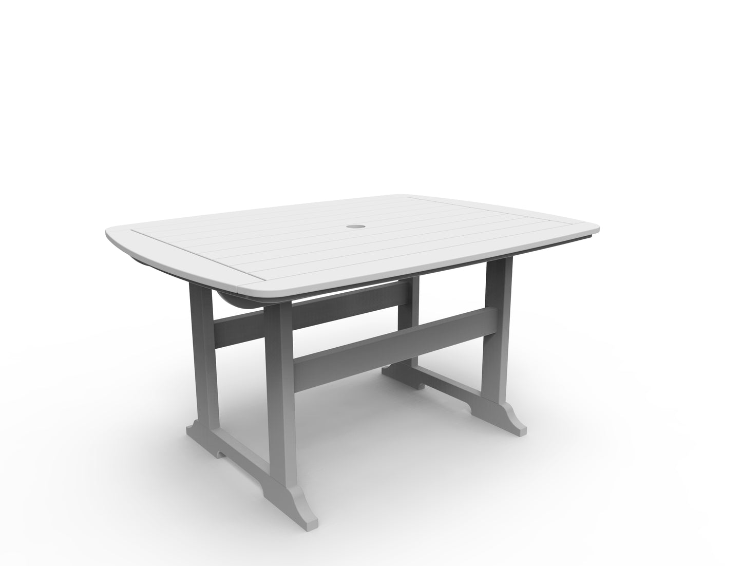 Seaside Casual Recycled Plastic Portsmouth Dining Table 42" x 56" - LEAD TIME TO SHIP 4 TO 6 WEEKS