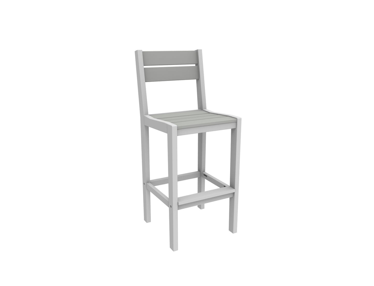Seaside Casual Recycled Plastic Coastline Cafe Bar Chair (BAR HEIGHT) - LEAD TIME TO SHIP 2 TO 4 WEEKS