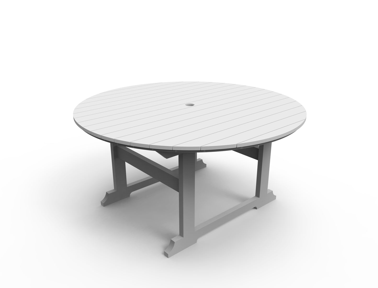 Seaside Casual Recycled Plastic Salem Dining Table 5' - LEAD TIME TO SHIP 4 TO 6 WEEKS