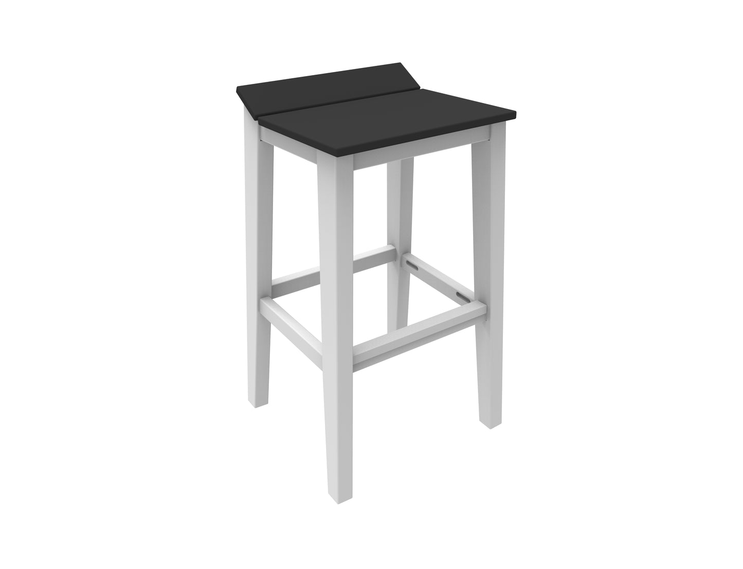 Seaside Casual Recycled Plastic SYM Bar Stool - LEAD TIME TO SHIP 4 TO 6 WEEKS