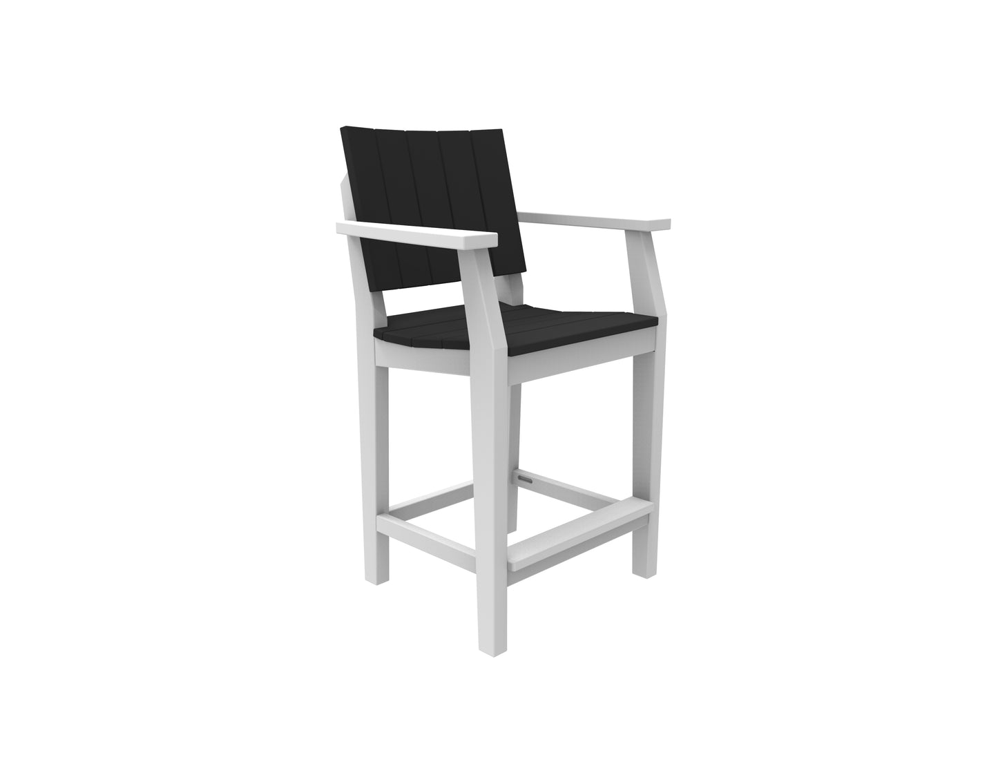 Seaside Casual Recycled Plastic MAD Balcony Arm Chair - LEAD TIME TO SHIP 2 TO 4 WEEKS