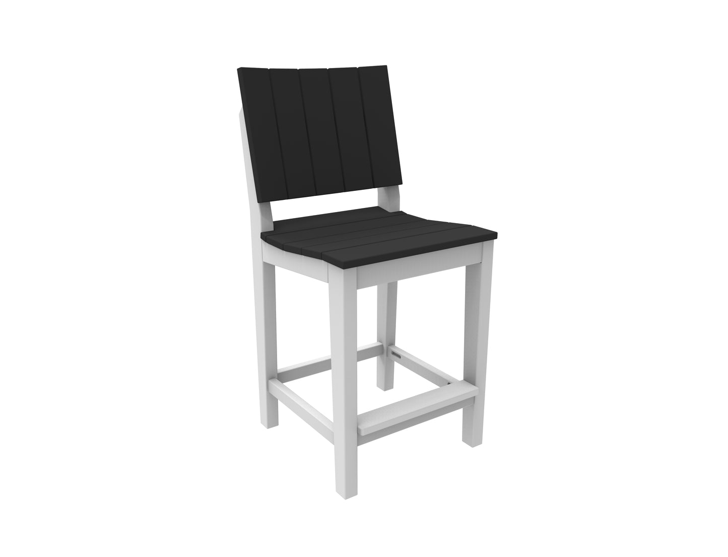 Seaside Casual Recycled Plastic MAD Balcony Side Chair (BAR HEIGHT) - LEAD TIME TO SHIP 2 TO 4 WEEKS