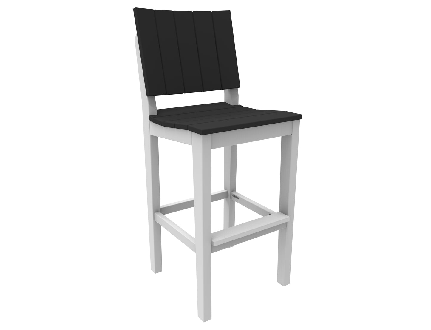 Seaside Casual Recycled Plastic MAD Bar Side Chair (BAR HEIGHT) - LEAD TIME TO SHIP 2 TO 4 WEEKS