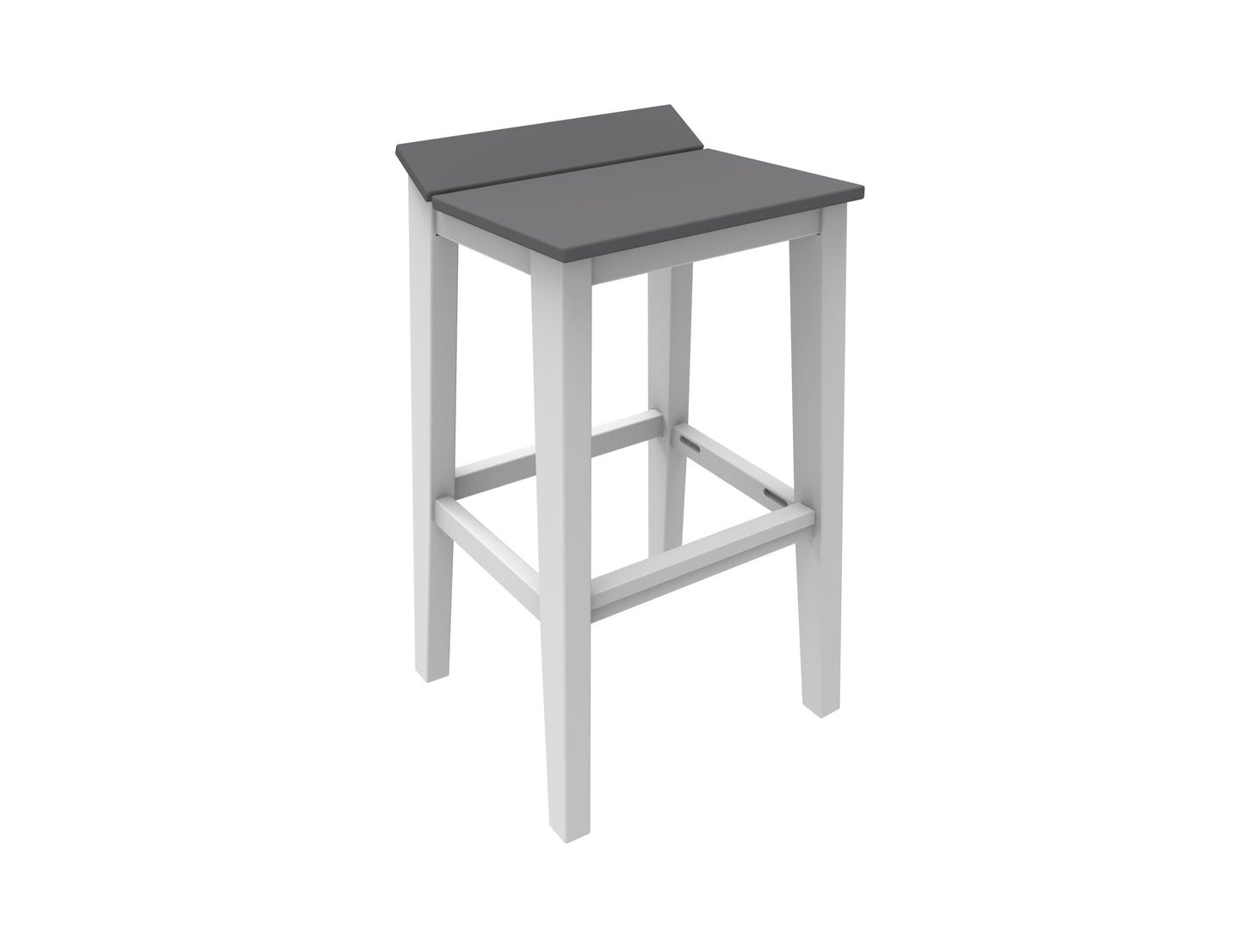 Seaside Casual Recycled Plastic SYM Bar Stool - LEAD TIME TO SHIP 4 TO 6 WEEKS