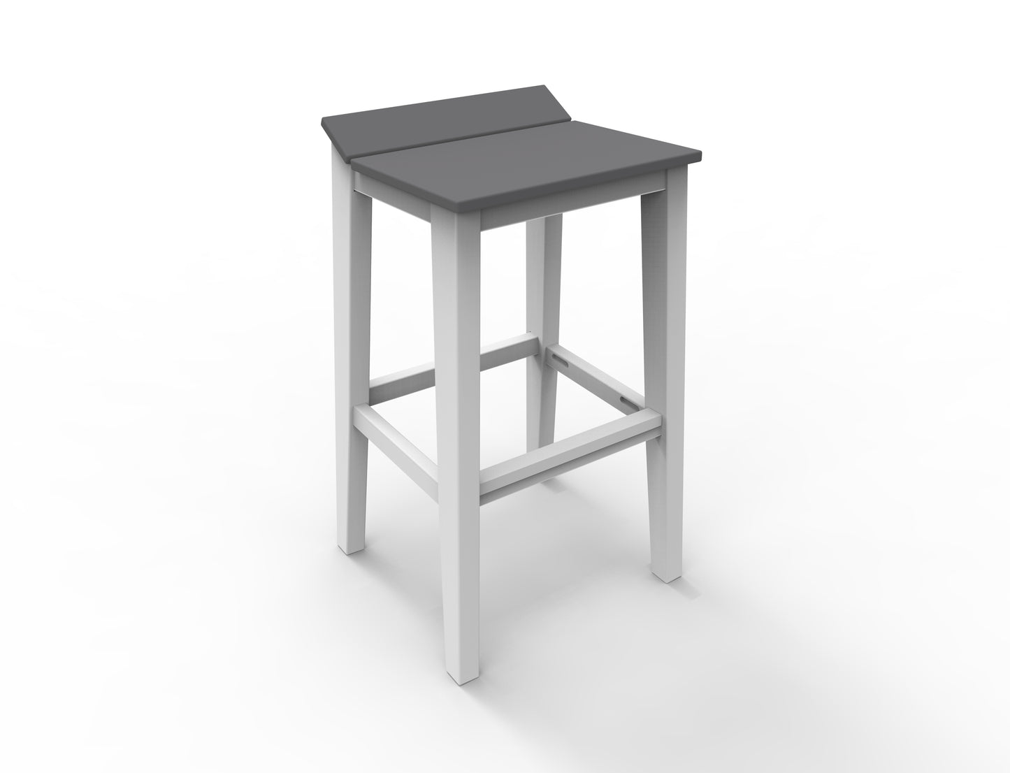 Seaside Casual Recycled Plastic SYM Bar Stool - LEAD TIME TO SHIP 4 TO 6 WEEKS