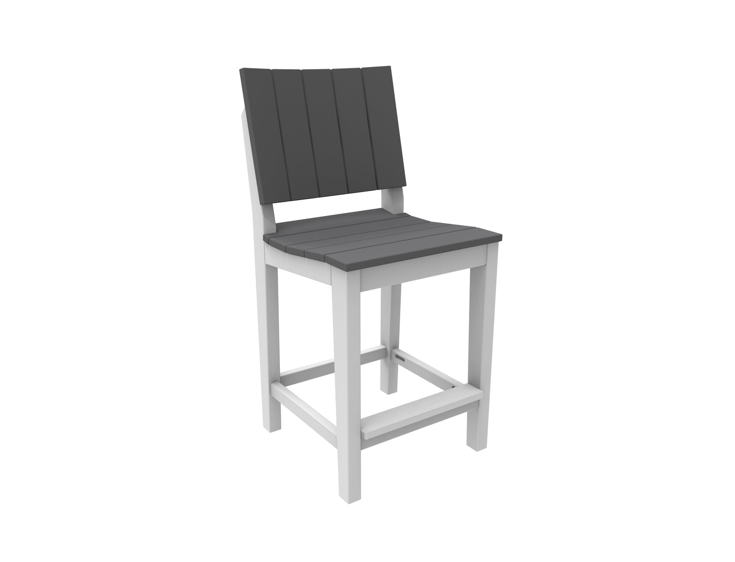 Seaside Casual Recycled Plastic MAD Balcony Side Chair (BAR HEIGHT) - LEAD TIME TO SHIP 2 TO 4 WEEKS