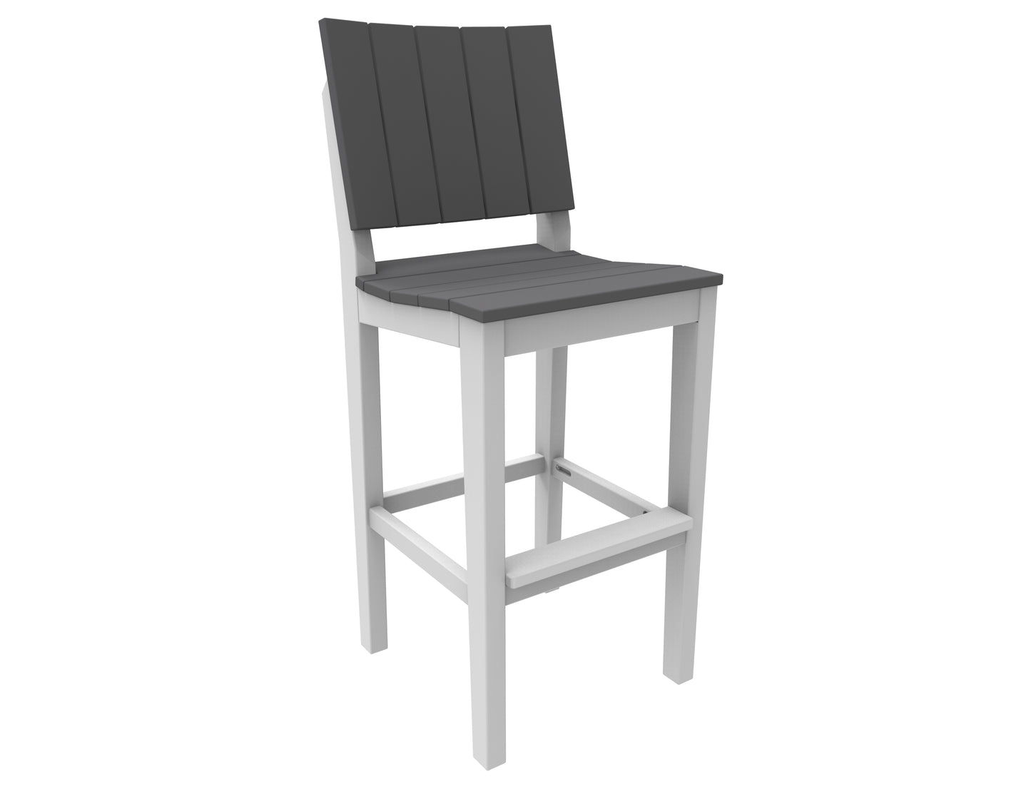 Seaside Casual Recycled Plastic MAD Bar Side Chair (BAR HEIGHT) - LEAD TIME TO SHIP 2 TO 4 WEEKS