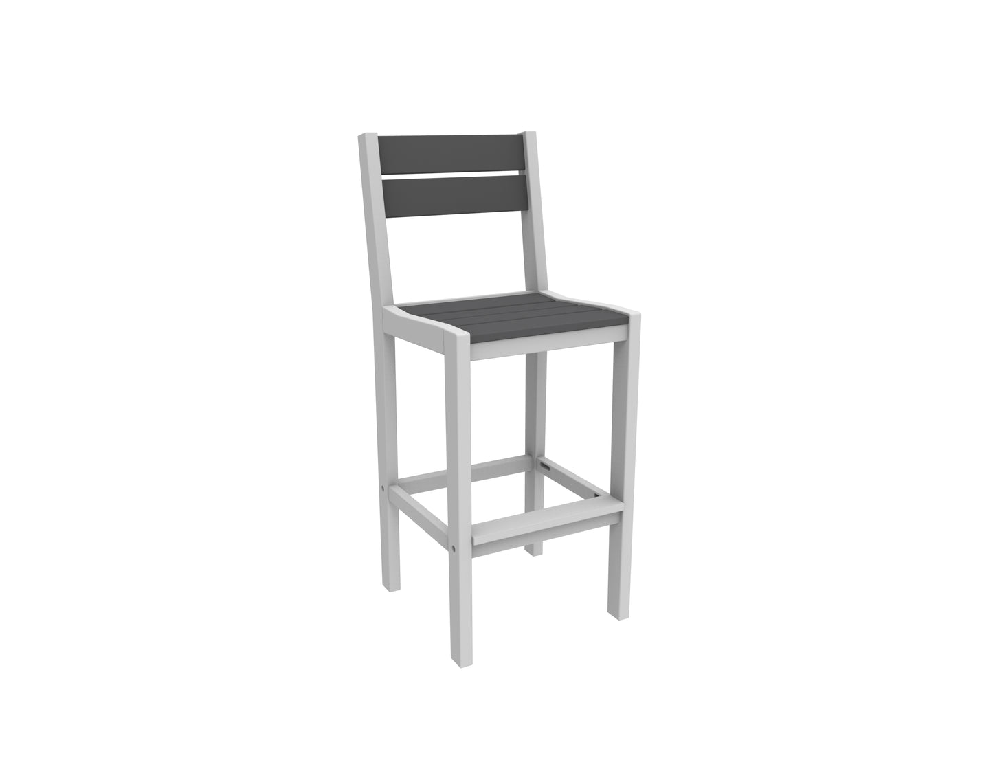 Seaside Casual Recycled Plastic Coastline Cafe Bar Chair (BAR HEIGHT) - LEAD TIME TO SHIP 2 TO 4 WEEKS