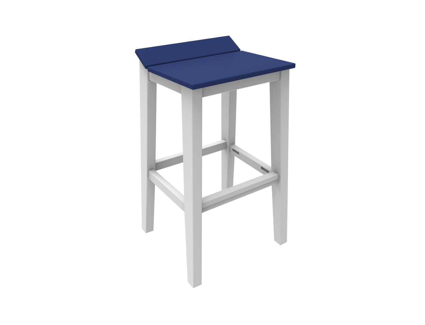 Seaside Casual Recycled Plastic SYM Bar Stool - LEAD TIME TO SHIP 4 TO 6 WEEKS