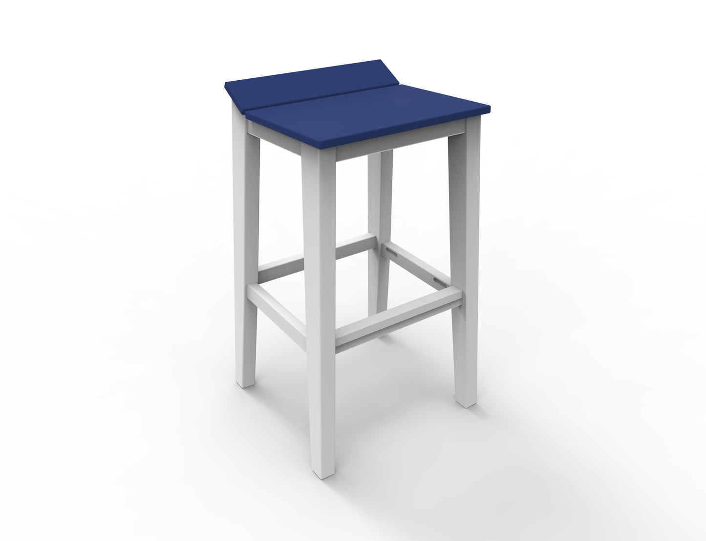 Seaside Casual Recycled Plastic SYM Bar Stool - LEAD TIME TO SHIP 4 TO 6 WEEKS