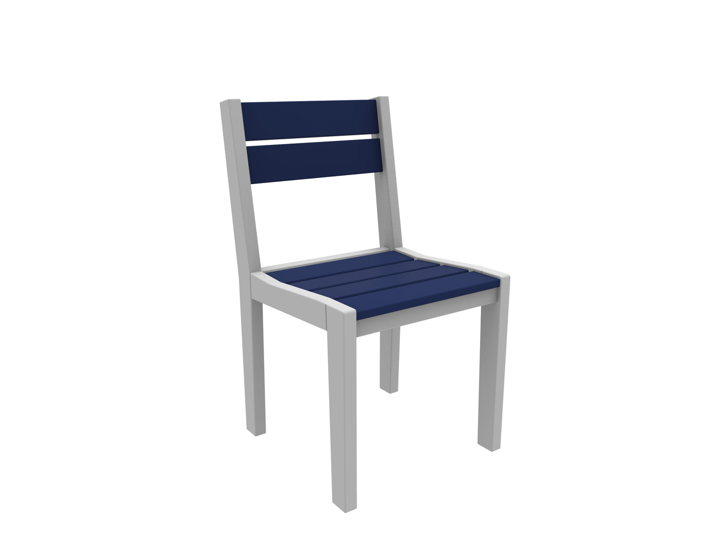 Seaside Casual Recycled Plastic Coastline Café Dining Chair - LEAD TIME TO SHIP 2 TO 4 WEEKS