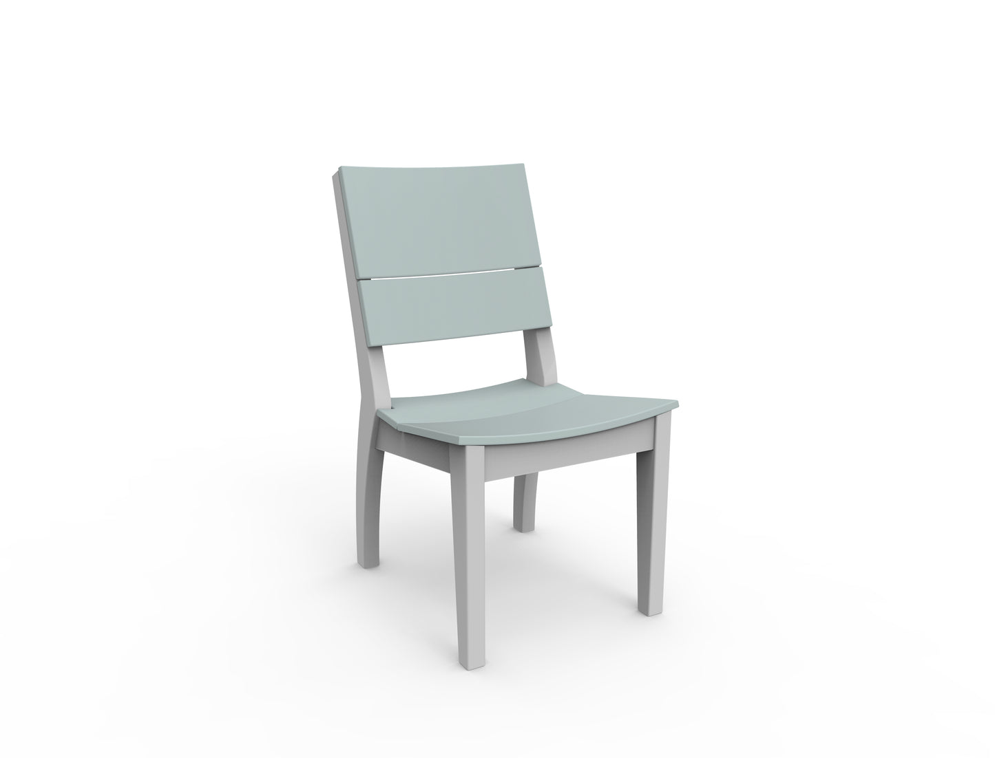 Seaside Casual Recycled Plastic SYM Side Chair - LEAD TIME TO SHIP 4 TO 6 WEEKS