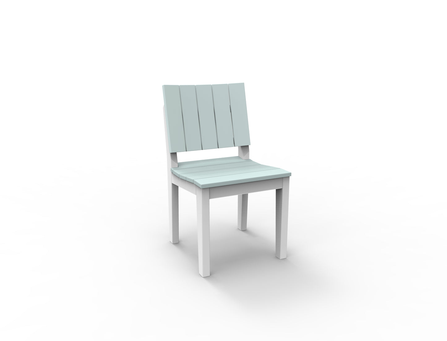 Seaside Casual Recycled Plastic MAD Dining Side Chair - LEAD TIME TO SHIP 2 TO 4 WEEKS