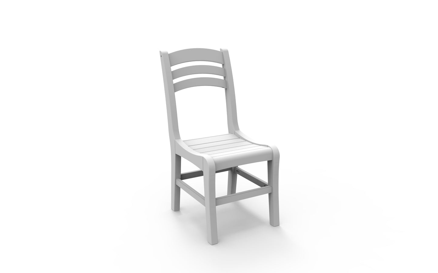Seaside Casual Recycled Plastic Charleston Side Chair - LEAD TIME TO SHIP 2 TO 4 WEEKS