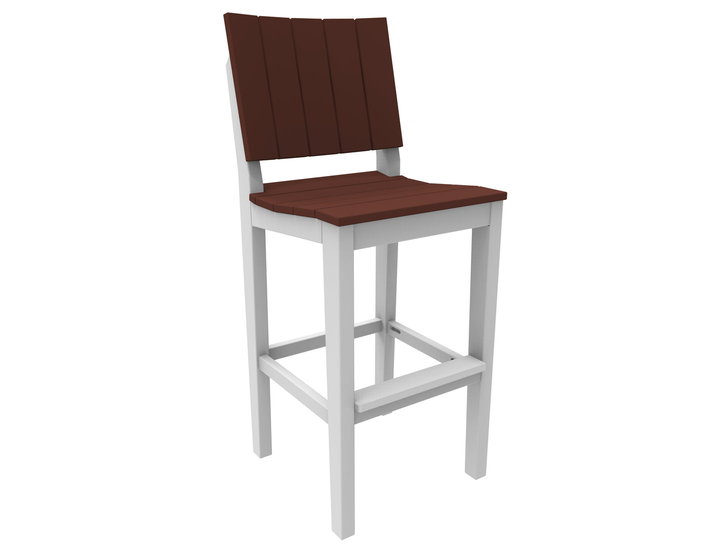 Seaside Casual Recycled Plastic MAD Bar Side Chair (BAR HEIGHT) - LEAD TIME TO SHIP 2 TO 4 WEEKS