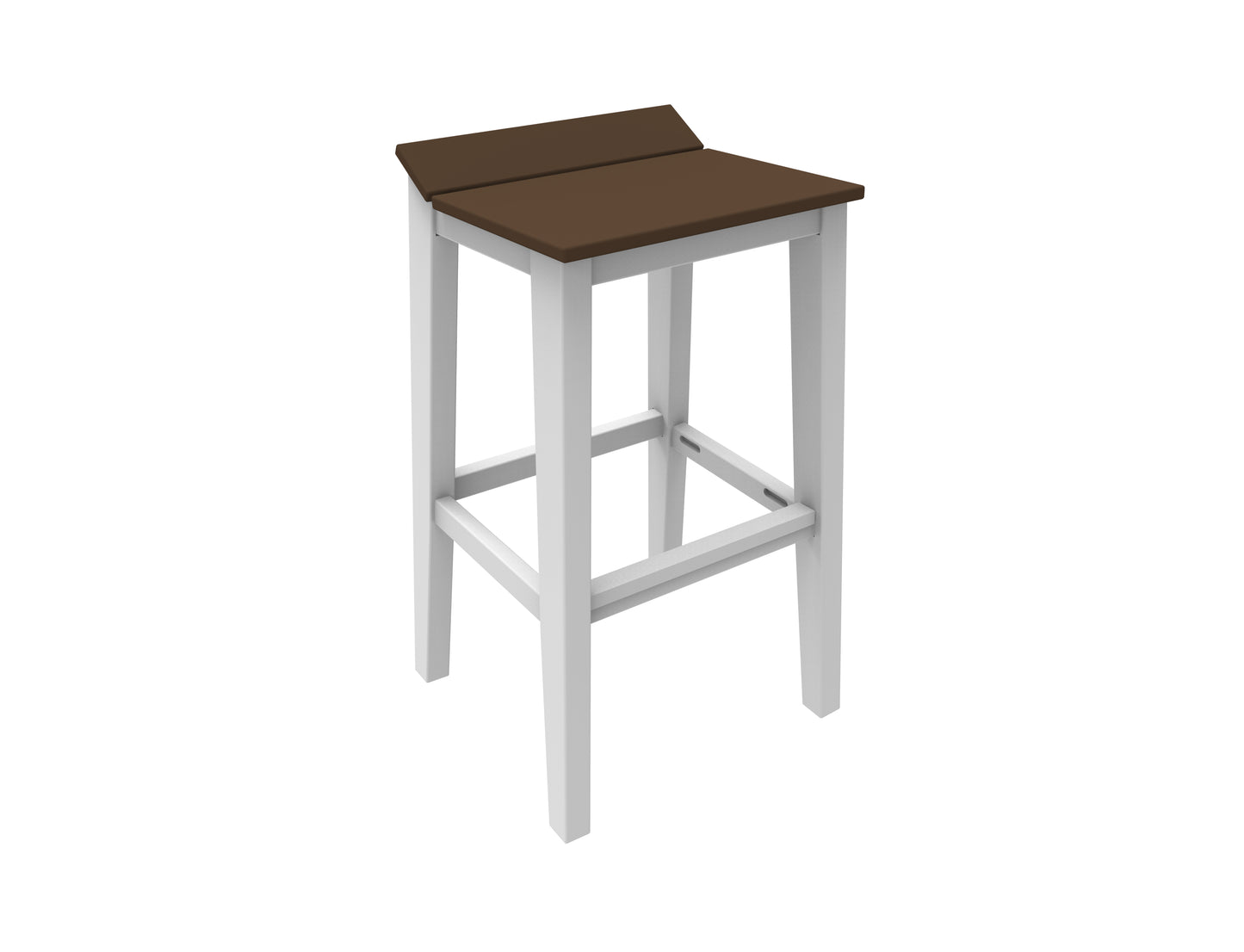 Seaside Casual Recycled Plastic SYM Bar Stool - LEAD TIME TO SHIP 4 TO 6 WEEKS