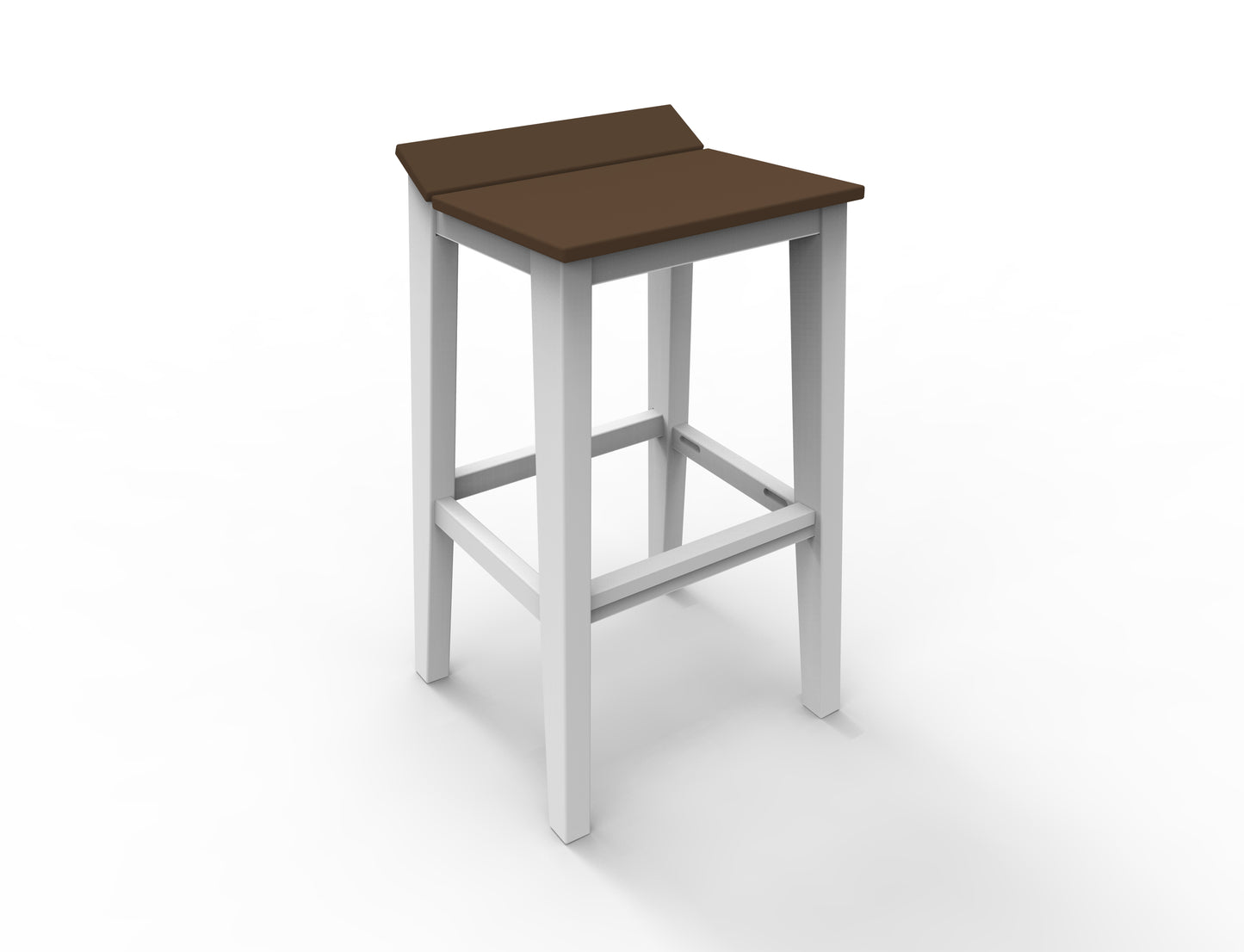 Seaside Casual Recycled Plastic SYM Bar Stool - LEAD TIME TO SHIP 4 TO 6 WEEKS