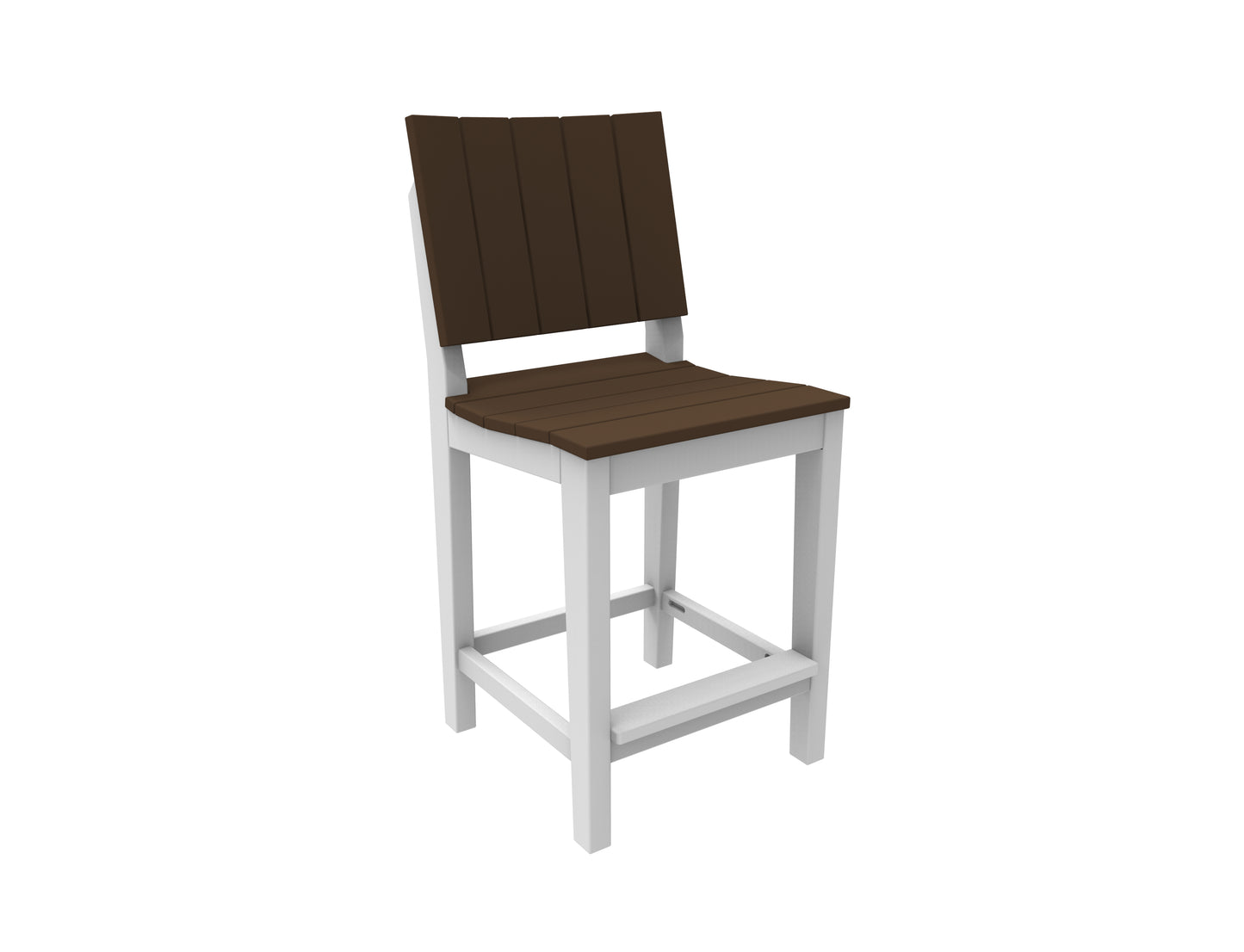 Seaside Casual Recycled Plastic MAD Balcony Side Chair (BAR HEIGHT) - LEAD TIME TO SHIP 2 TO 4 WEEKS