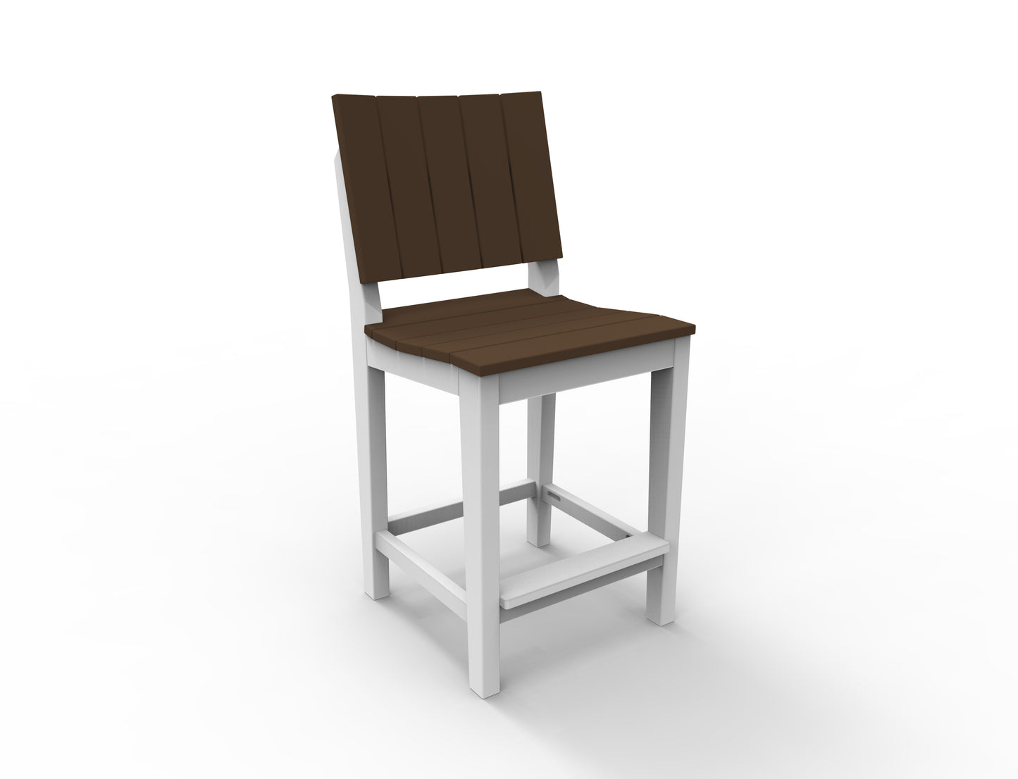 Seaside Casual Recycled Plastic MAD Balcony Side Chair (BAR HEIGHT) - LEAD TIME TO SHIP 2 TO 4 WEEKS