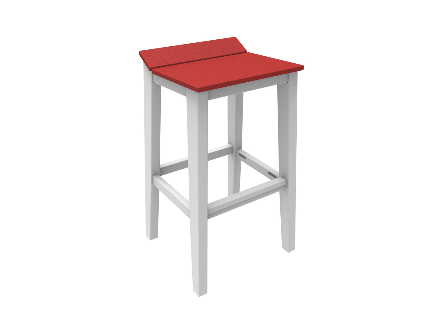 Seaside Casual Recycled Plastic SYM Bar Stool - LEAD TIME TO SHIP 4 TO 6 WEEKS