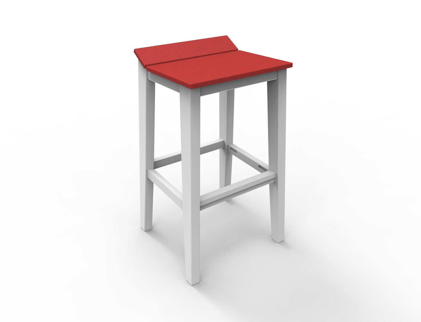 Seaside Casual Recycled Plastic SYM Bar Stool - LEAD TIME TO SHIP 4 TO 6 WEEKS