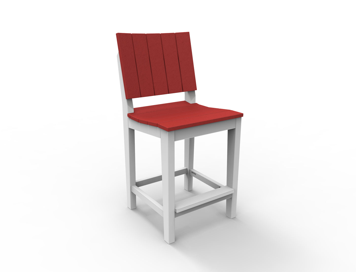 Seaside Casual Recycled Plastic MAD Balcony Side Chair (BAR HEIGHT) - LEAD TIME TO SHIP 2 TO 4 WEEKS
