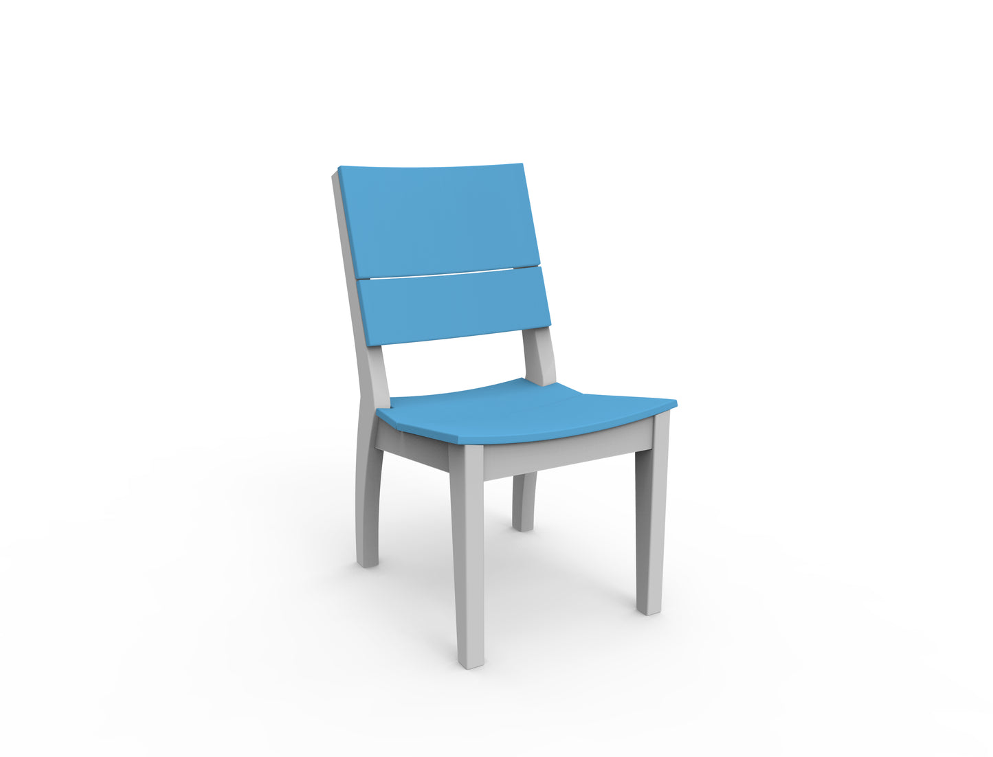 Seaside Casual Recycled Plastic SYM Side Chair - LEAD TIME TO SHIP 4 TO 6 WEEKS