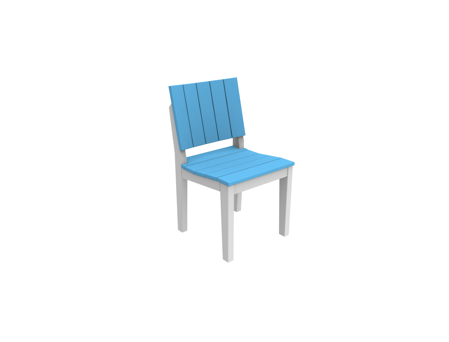 Seaside Casual Recycled Plastic MAD Dining Side Chair - LEAD TIME TO SHIP 2 TO 4 WEEKS