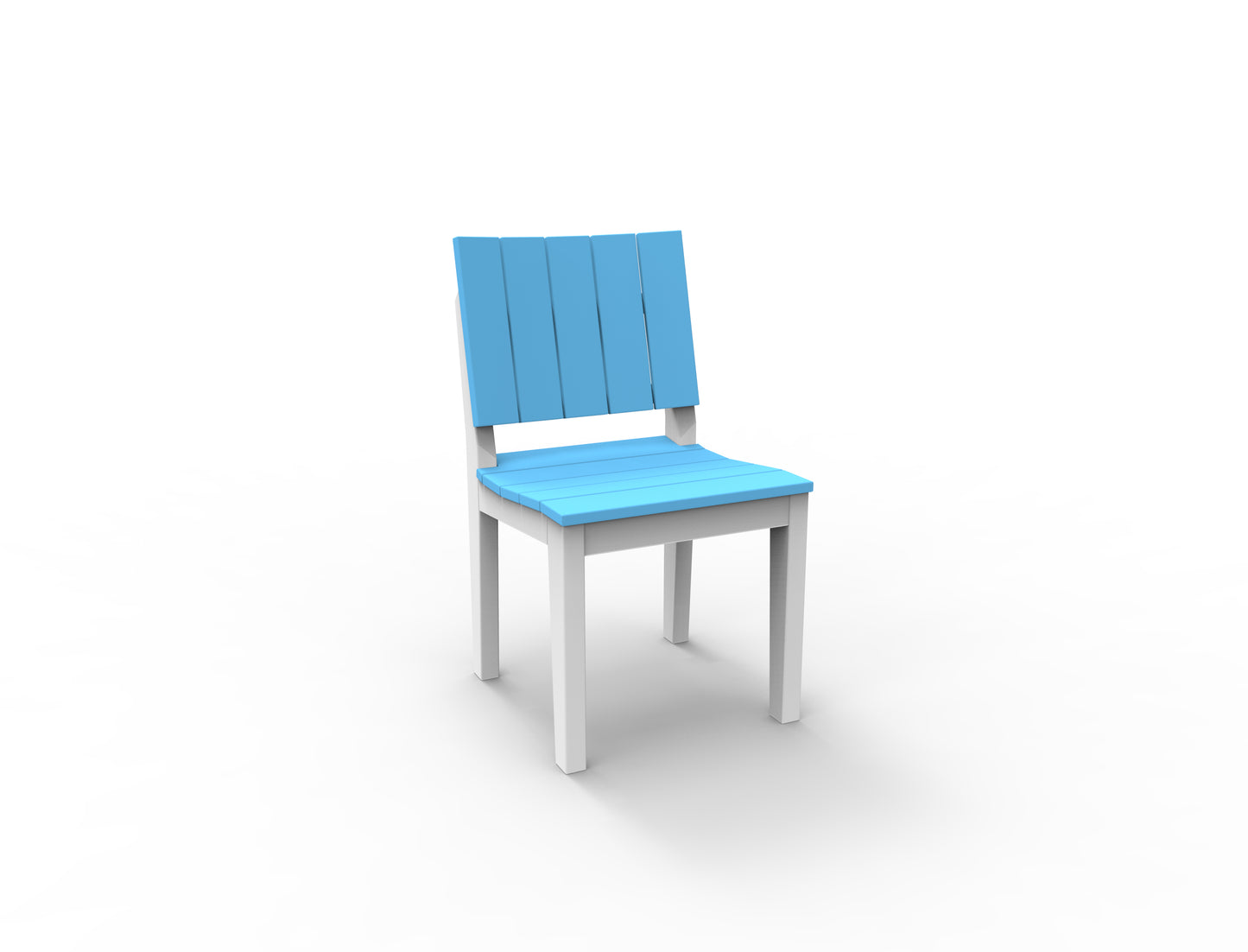 Seaside Casual Recycled Plastic MAD Dining Side Chair - LEAD TIME TO SHIP 2 TO 4 WEEKS
