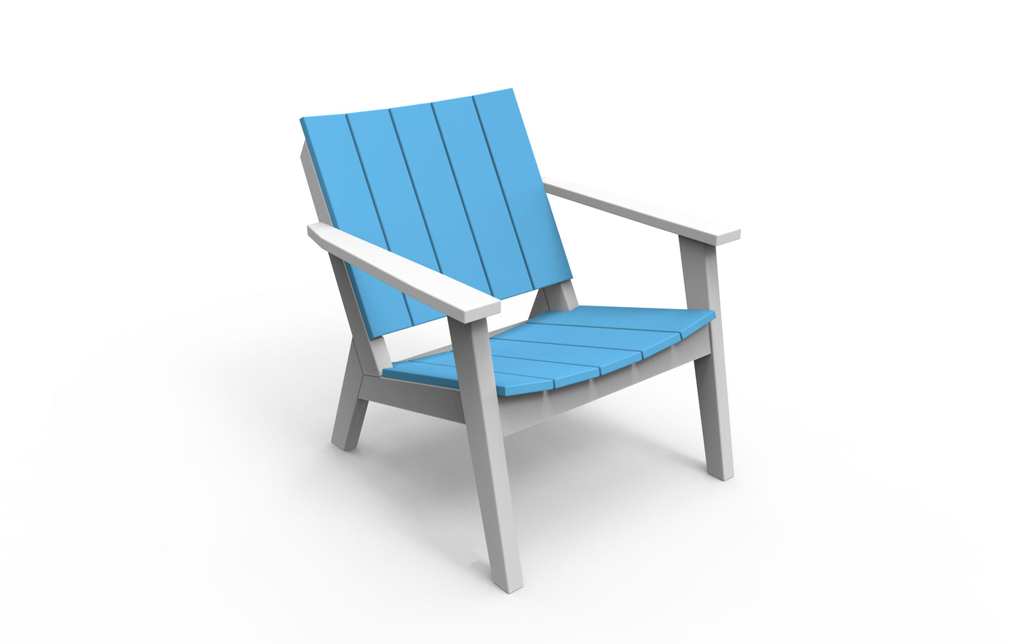Seaside Casual Recycled Plastic MAD Chat Chair - LEAD TIME TO SHIP 2 TO 4 WEEKS