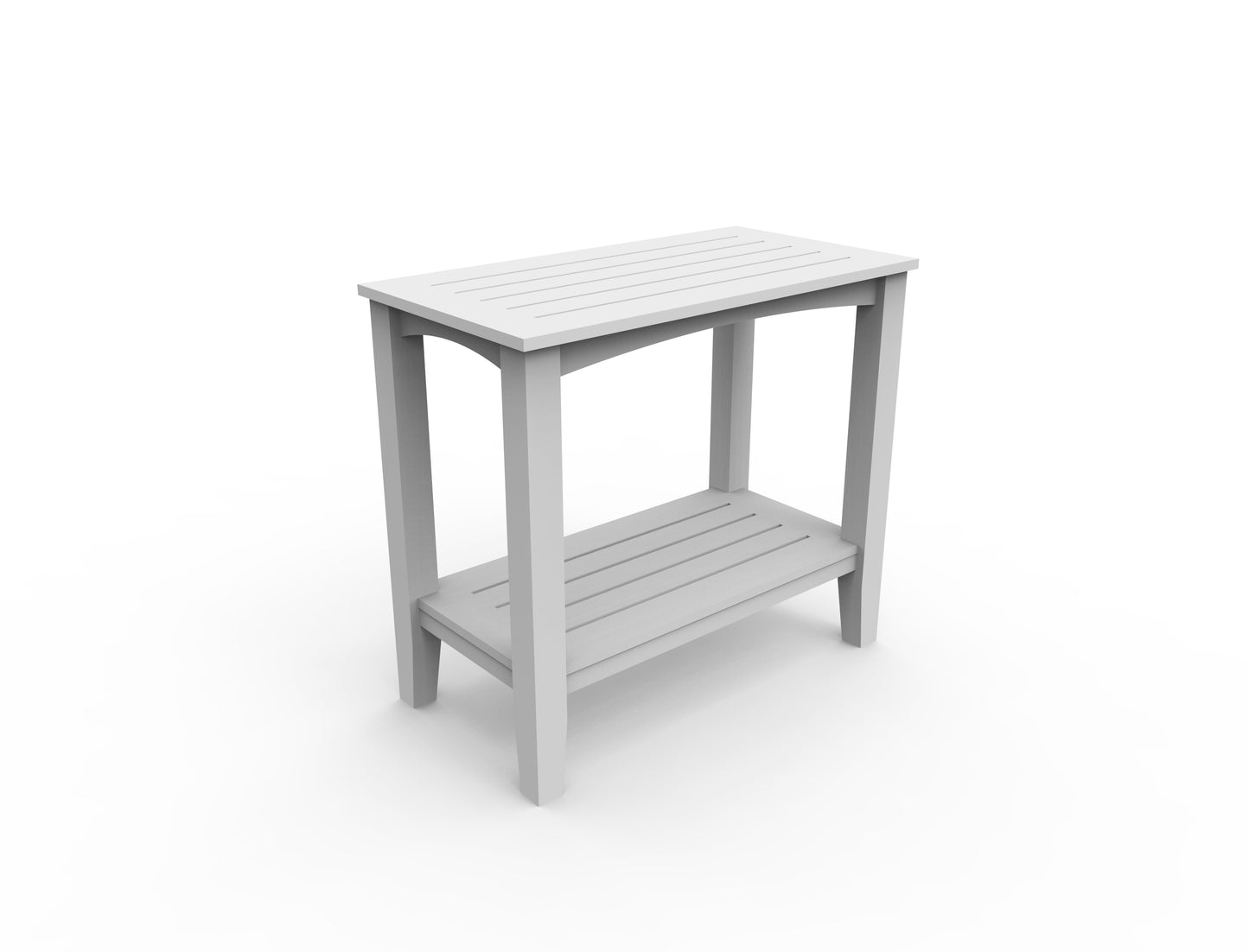 Seaside Casual Recycled Plastic Windsor Small Buffet - LEAD TIME TO SHIP 4 TO 6 WEEKS