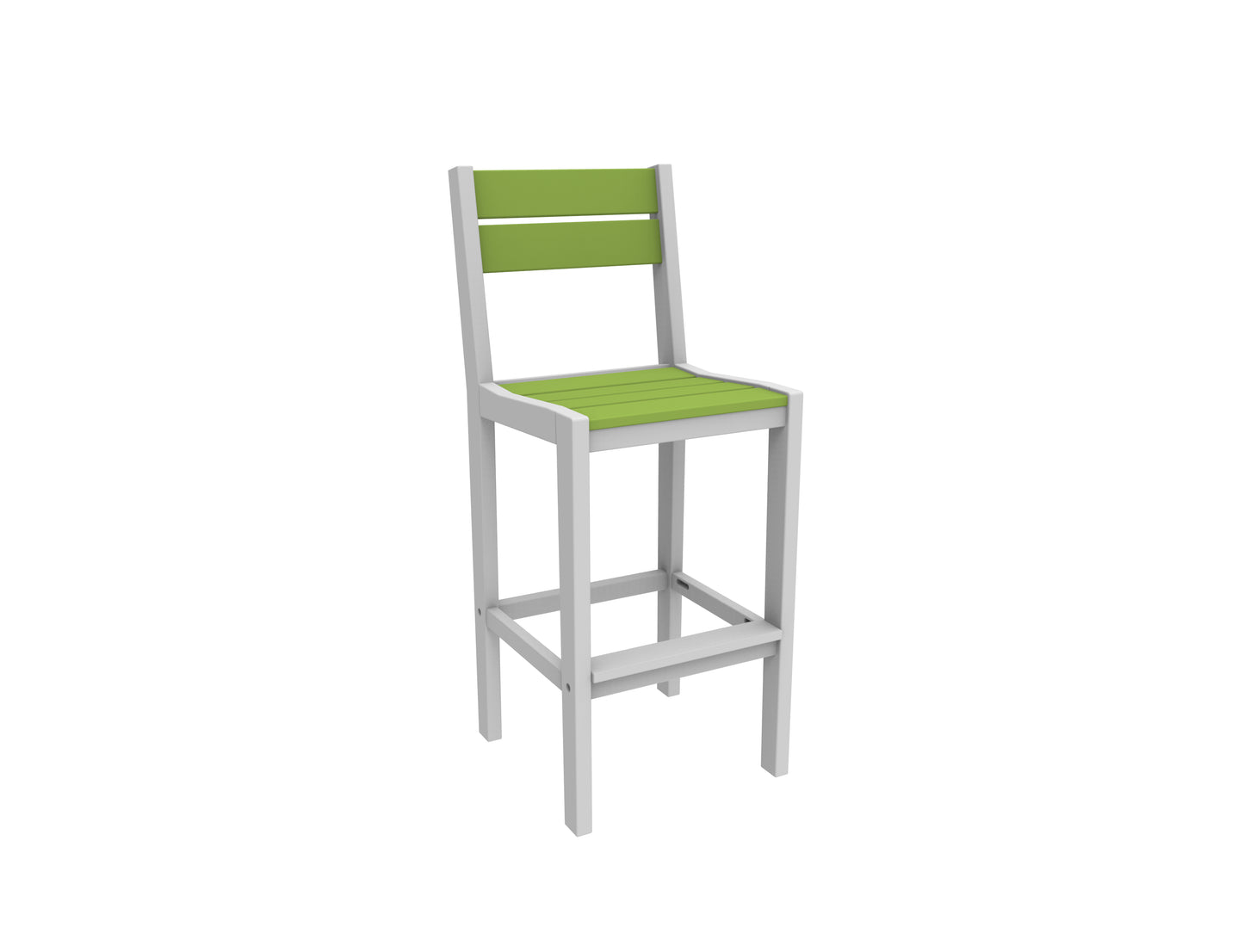 Seaside Casual Recycled Plastic Coastline Cafe Bar Chair (BAR HEIGHT) - LEAD TIME TO SHIP 2 TO 4 WEEKS