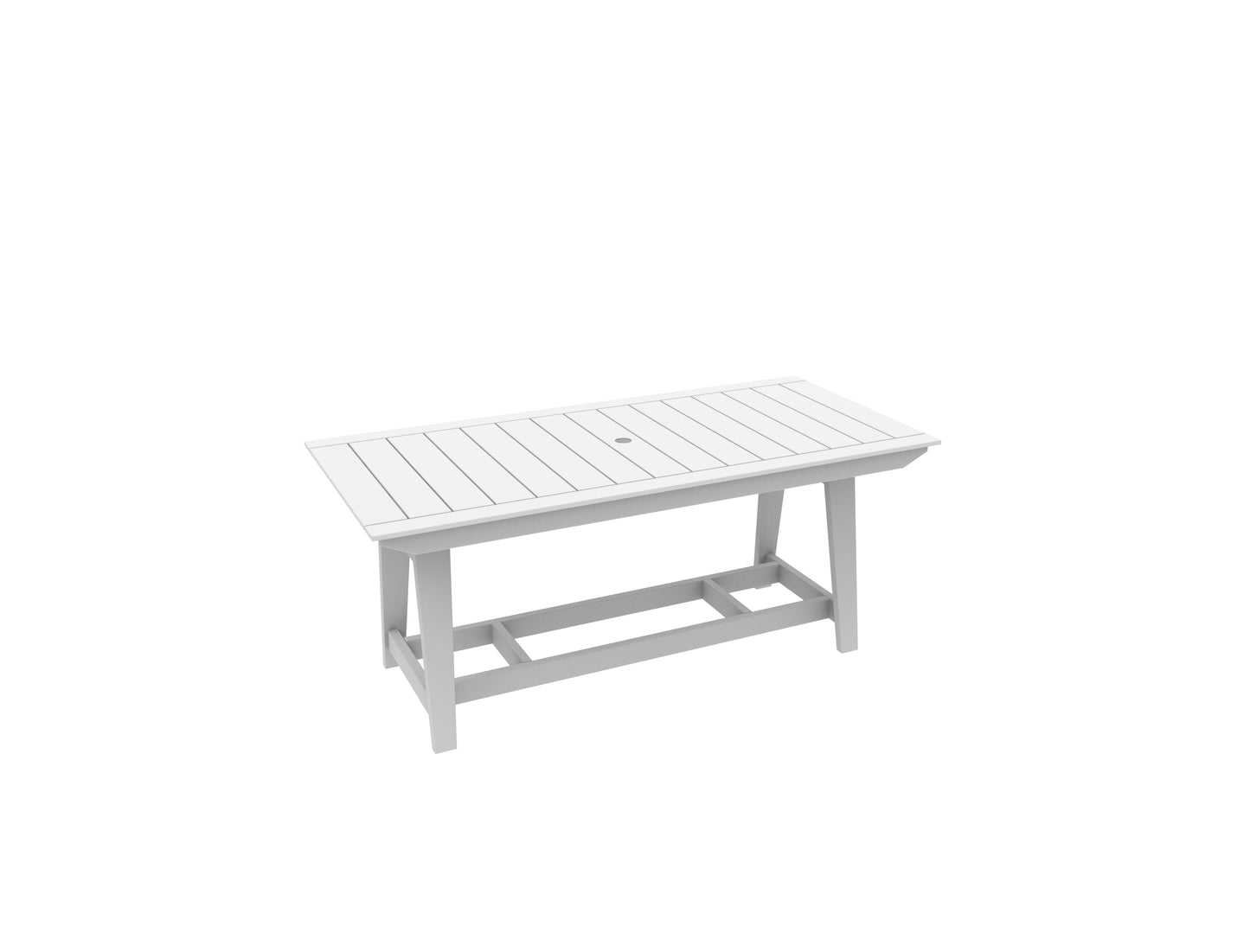 Seaside Casual Recycled Plastic MAD Balcony Table 40" x 85" (COUNTER HEIGHT) - LEAD TIME TO SHIP 4 TO 6 WEEKS