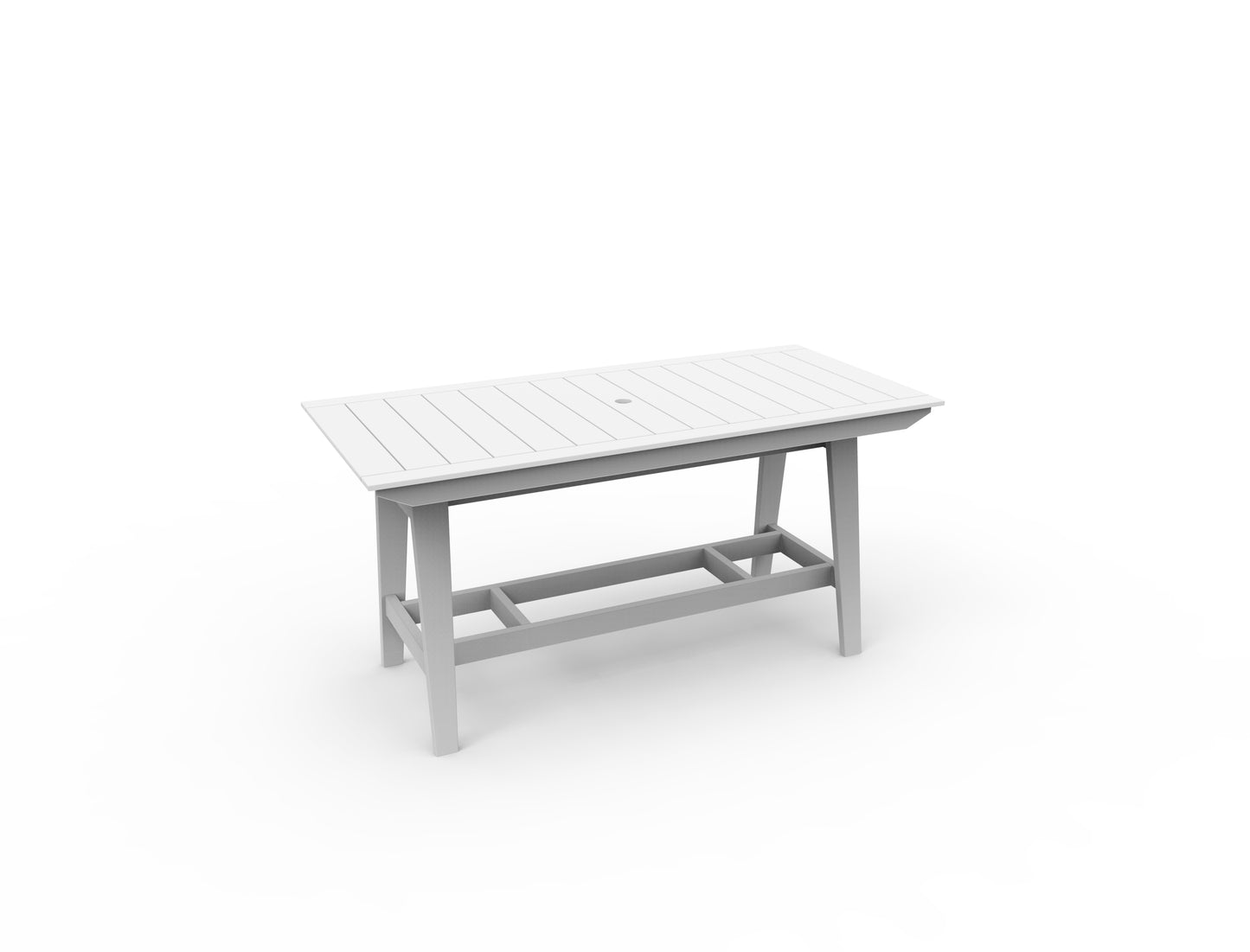 Seaside Casual Recycled Plastic MAD Bar Table 40" x 85" (BAR HEIGHT) - LEAD TIME TO SHIP 2 TO 4 WEEKS