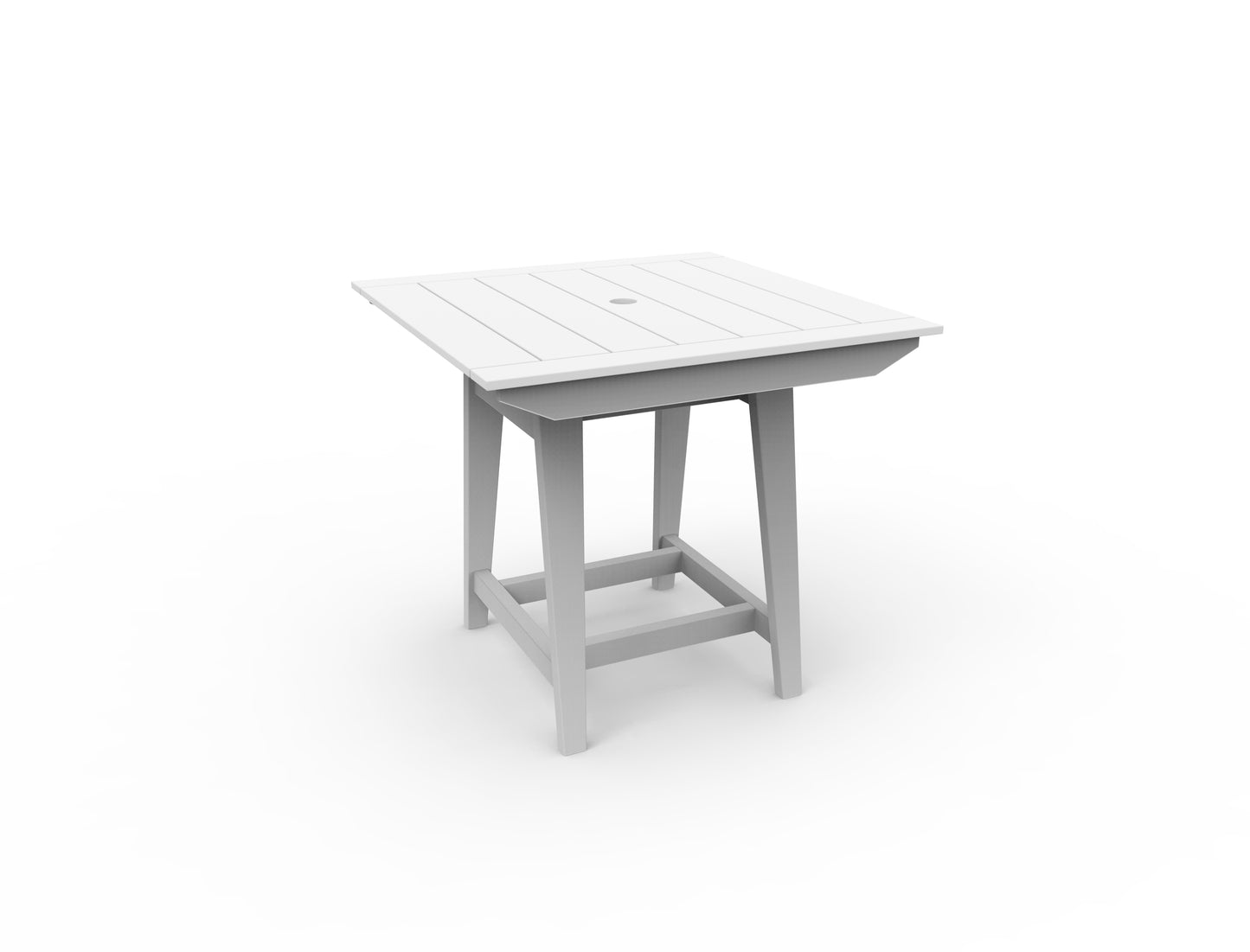 Seaside Casual Recycled Plastic MAD Balcony Table 40" x 40" (COUNTER HEIGHT) - LEAD TIME TO SHIP 2 TO 4 WEEKS