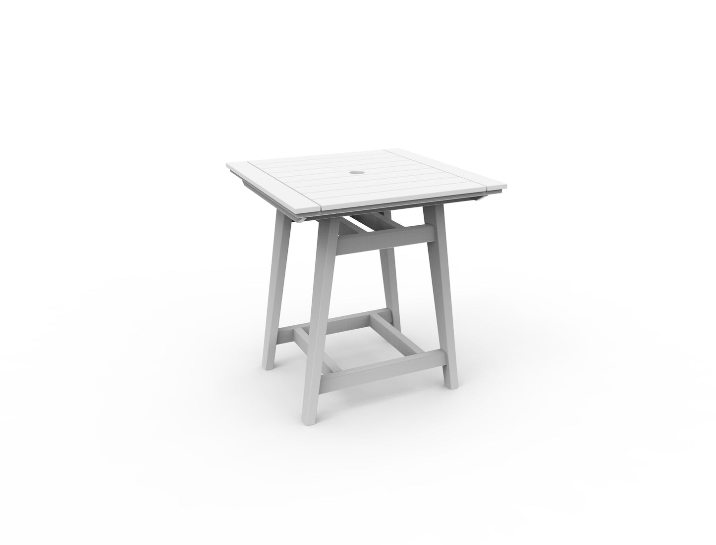 Seaside Casual Recycled Plastic MAD Balcony Table 33" x 33" - LEAD TIME TO SHIP 2 TO 4 WEEKS