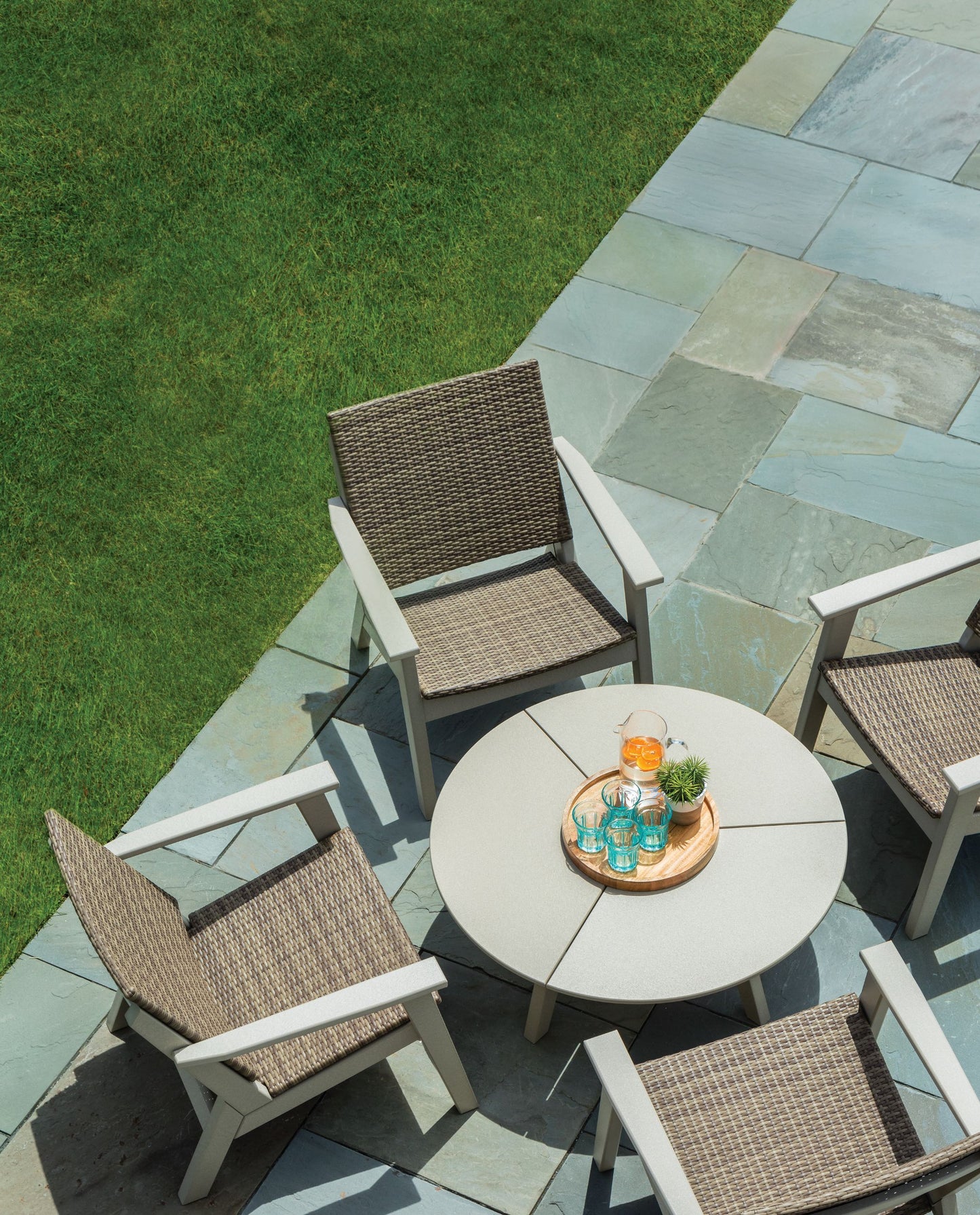 Seaside Casual Recycled Plastic MAD Chat Chair (WOVEN) - LEAD TIME TO SHIP 2 TO 4 WEEKS Regular price