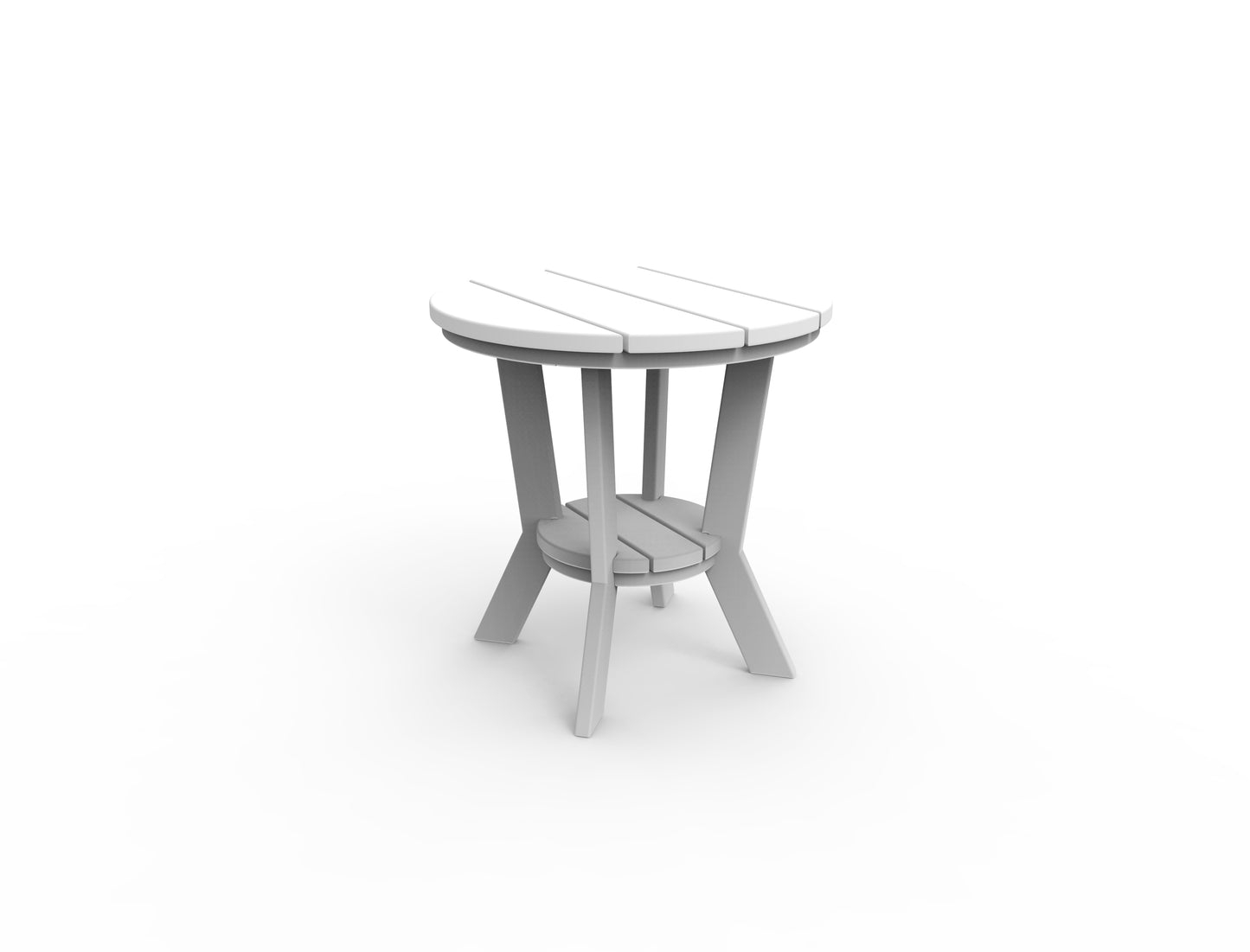 Seaside Casual Recycled Plastic MAD Side Table - LEAD TIME TO SHIP 2 TO 4 WEEKS